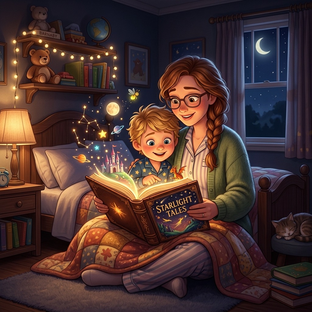 5 Benefits of Reading Bedtime Stories to Your Children