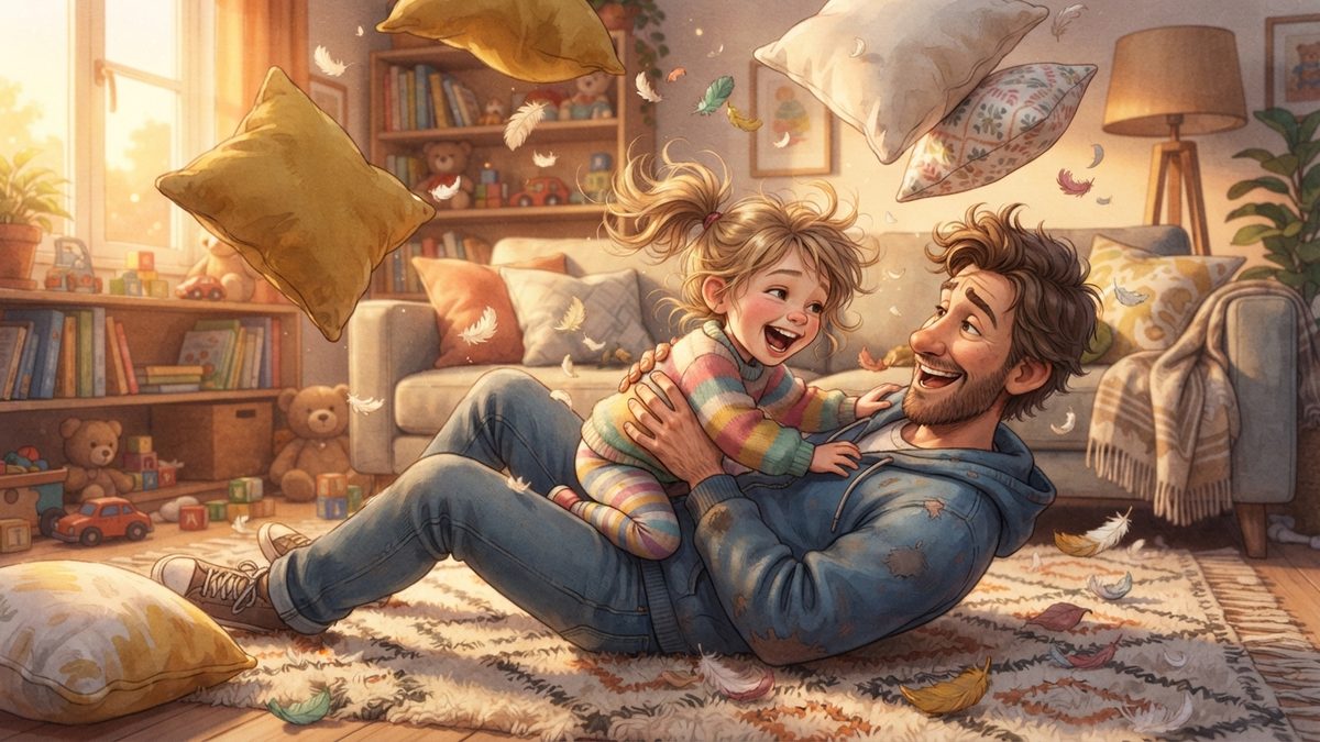 The Science of Dad Roughhousing: Why Rough Play Builds EQ